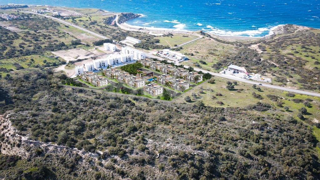Квартиры в 150 м от Пляжа на Северном Кипре в Гирне